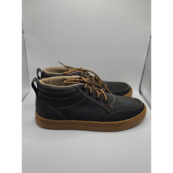 Twisted X Work Kicks Charcoal lace up shoes men\'s size 10 main image 4